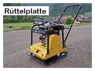 Rüttelplatte